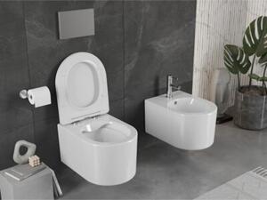 Mexen Sofia miska wc Rimless z deską wolnoopadającą slim, duroplast, biała połysk - 30540300