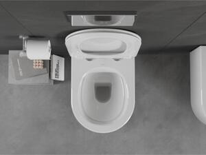 Mexen Sofia miska wc Rimless z deską wolnoopadającą slim, duroplast, biała połysk - 30540300