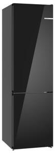 Lodówka BOSCH KGN39LBCF No frost 203cm Czarne szkło
