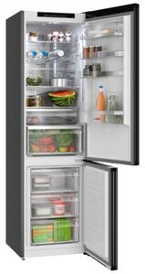 Lodówka BOSCH KGN39LBCF No frost 203cm Czarne szkło