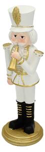 Figurka Dziadek do orzechów 31cm white