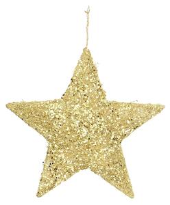 Dekoracja Golden Star 25cm