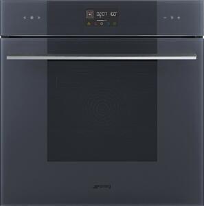 Piekarnik SMEG Linea SOP6102TG Elektryczny Szary A+ Czyszczenie pirolityczne AirFry Termoobieg