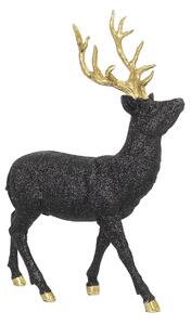 Figurka Deer 32x12x40 cm black