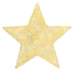 Ozdoba świąteczna Golden Star II 25 cm