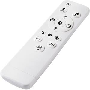 Plafon sufitowy LED LAMKUR Gemma LM-FL-2.227 49908 z wiatrakiem Biało-czarny