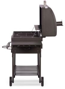 Grill węglowy ogrodowy Berdsen BD-891 komin żeliwny ruszt termometr + pokrowiec