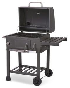 Grill węglowy ogrodowy Berdsen BD-891 komin żeliwny ruszt termometr + pokrowiec