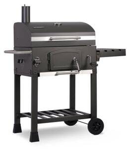 Grill węglowy ogrodowy Berdsen BD-891 komin żeliwny ruszt termometr + pokrowiec