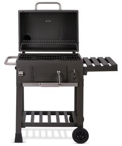 Grill węglowy ogrodowy Berdsen BD-891 komin żeliwny ruszt termometr + pokrowiec