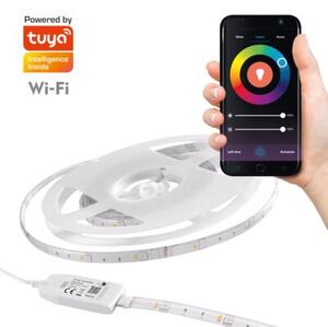 Taśma LED WiFi 2m 4000K + RGB IP65 Tuya 313904 Polux