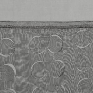 Firana gotowa EUROFIRANY Debora 140 x 270 cm Czarny