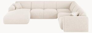 Sofa narożna Chenille Nolio (6-osobowa)