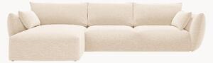 Sofa narożna z szenilu Matera (5-osobowa)