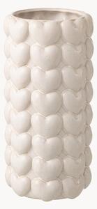 Wazon z kamionki Hearts, W 33 cm
