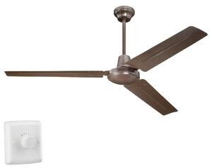 Wentylator sufitowy Industrial, brązowy, cichy, 142 cm – Westinghouse Westinghouse, Industrial, brąz rdzawy, salon, metal, nowoczesny