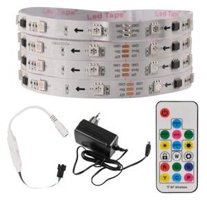 Zestaw Taśma LED MAGIC RGB 2m, 12V, IP20, pilot, kontroler, zasilacz 314949 Polux