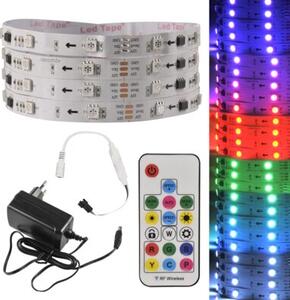 Zestaw Taśma LED MAGIC RGB 2m, 12V, IP20, pilot, kontroler, zasilacz 314949 Polux
