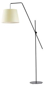Lampa stojąca podłogowa przegubowa regulowana z abażurem stożek MODERN