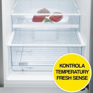 Lodówka BOSCH KGV58VLEAS 191cm Srebrna