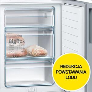 Lodówka BOSCH KGV33VLEA 176cm Srebrna