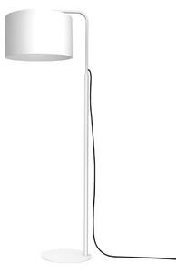 Lampa stojąca podłogowa z abażurem biała 1xE27 15W Arden Luminex