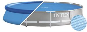 Pokrywa solarna pływająca na basen stelażowy lub rozporowy o średnicy 457 cm INTEX 28013