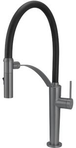Deante Deante BRC_D72M - Bateria kuchenna z elast. ramą CORDA tytan DN0005