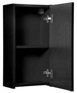Szafka łazienkowa NOVA BLACK 83-30-1D 30cm czarna