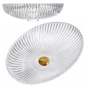 Umywalka nablatowa HYDROSAN BRILLANT3-TR-510 Owalny Transparentny