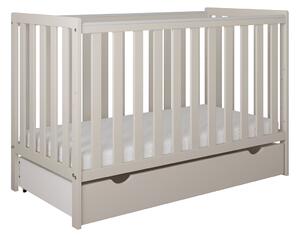 Łóżeczko 2w1 z barierką 120x60 Nestilo - Kaszmir
