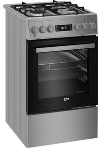 Kuchnia BEKO FSMT51339DXDT SteamAdd Pieczenie 3D Rożen Grill Termoobieg Wok