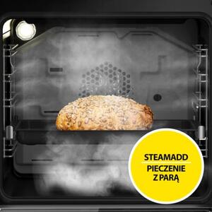 Kuchnia BEKO FSMT51339DXDT SteamAdd Pieczenie 3D Rożen Grill Termoobieg Wok