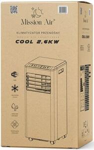 Klimatyzator MISSION AIR Cool Funkcja Sleep Osuszanie powietrza Timer Wentylacja Wi-Fi