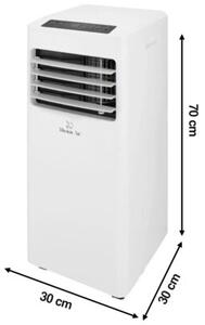 Klimatyzator MISSION AIR Cool Funkcja Sleep Osuszanie powietrza Timer Wentylacja Wi-Fi