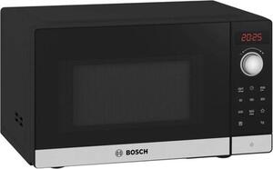 Kuchenka mikrofalowa BOSCH FFL023MS2 Serie 2 800W średnica 27 cm pojemność 20L Hydroliza QuickStart Czarno-srebrny