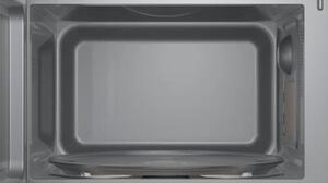 Kuchenka mikrofalowa BOSCH FFL023MS2 Serie 2 800W średnica 27 cm pojemność 20L Hydroliza QuickStart Czarno-srebrny