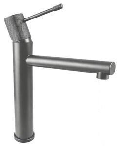 Bateria umywalkowa nablatowa Estiva Rinda 30 cm gun grey wysoka 1 szt