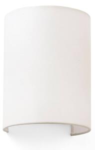FARO BARCELONA Lampa ścienna Cotton, falista, 20 x 15 cm, beżowa