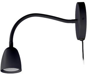 Solight Solight WO54-B - LED Mały ściemnialny kinkiet LED/4W/230V czarny SL1608
