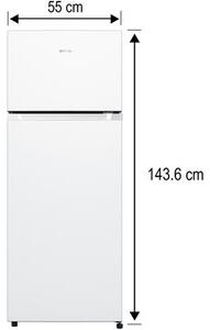 Lodówka GORENJE RF4142PW4 143.6cm Biała