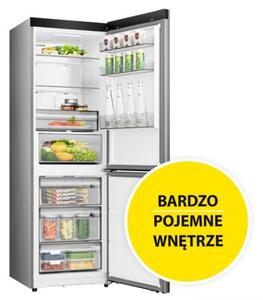 Lodówka HISENSE RB3K330SEIE No Frost 185.6 cm Stal nierdzewna