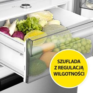 Lodówka HISENSE RB3K330SEIE No Frost 185.6 cm Stal nierdzewna