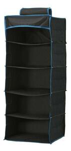 Redcliffs Wiszący organizer z półkami 36 x 36 x 85 cm, czarny