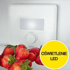 Lodówka MPM 254-FF-51 E No frost 180cm Ciemny Inox