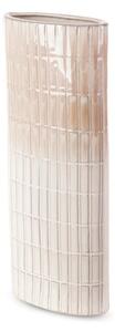 Wazon EUROFIRANY Edna 08 17 x 8 x 41 cm Kremowy