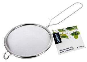 Sitko kuchenne stalowe z uchwytem 10 cm