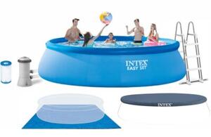 Basen ogrodowy rozporowy Easy Set INTEX 26166GN kolor niebieski