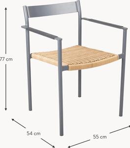 Krzesło ogrodowe DK, 2 szt
