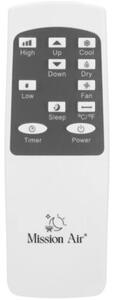 Klimatyzator MISSION AIR Peak Blokada rodzicielska Funkcja osuszania Funkcja Sleep Timer Wentylacja Wi-Fi